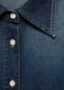 MANGO Koszule I Bluzki*Koszula dżinsowa oversize