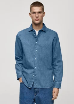 MANGO Koszule*Koszula dżinsowa regular fit