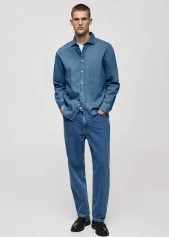 MANGO Koszule*Koszula dżinsowa regular fit