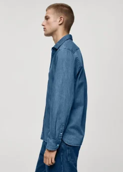 MANGO Koszule*Koszula dżinsowa regular fit