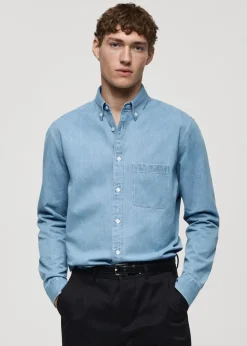 MANGO Koszule*Koszula dżinsowa regular fit