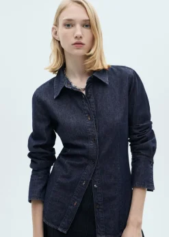 MANGO Koszule I Bluzki*Koszula dżinsowa rinse wash