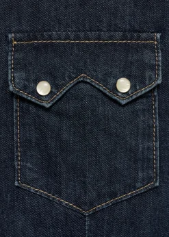 MANGO Koszule I Bluzki*Koszula dżinsowa z kieszeniami