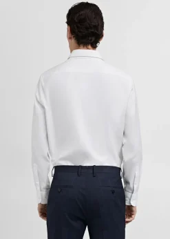 MANGO Koszule*Koszula garniturowa regular fit z teksturą