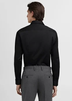 MANGO Koszule|Koszule*Koszula garniturowa slim fit z bawełny