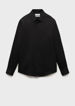 MANGO Koszule|Koszule*Koszula garniturowa slim fit z bawełny