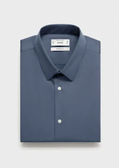 MANGO Koszule|Koszule*Koszula garniturowa slim fit z bawełny