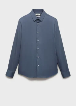 MANGO Koszule|Koszule*Koszula garniturowa slim fit z bawełny