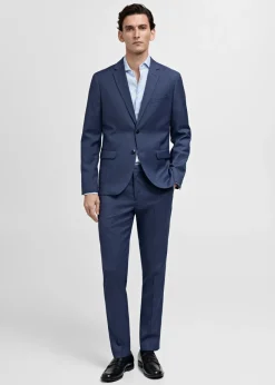 MANGO Koszule|Koszule*Koszula garniturowa slim fit z teksturą