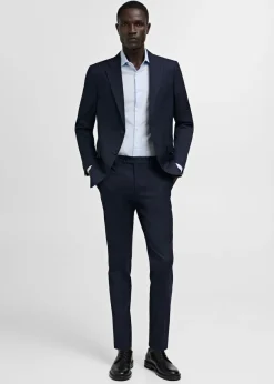 MANGO Koszule|Koszule*Koszula garniturowa slim fit z teksturą