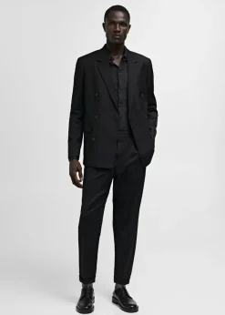 MANGO Koszule|Koszule*Koszula garniturowa super slim fit z popeliny