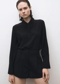 MANGO Koszule I Bluzki*Koszula jedwabna satynowa