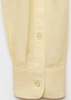 MANGO Koszule*Koszula lniana classic fit ze stójką