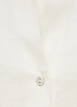 MANGO Koszule I Bluzki*Koszula lniana regular fit