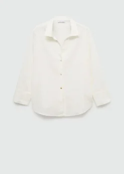 MANGO Koszule I Bluzki*Koszula lniana regular fit