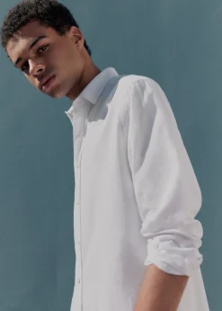 MANGO Koszule*Koszula lniana regular fit