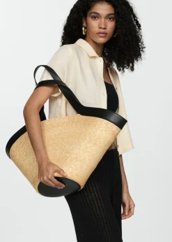 MANGO Koszule I Bluzki*Koszula lniana z krótkim rękawem