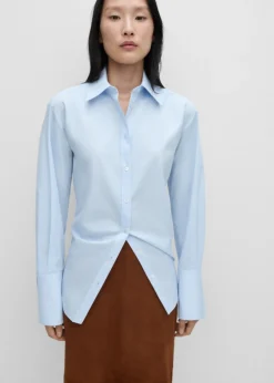 MANGO Koszule I Bluzki*Koszula oversize z popeliny