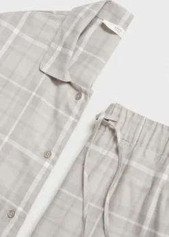 MANGO Piżamy|Piżamy*Koszula piżamowa z flaneli w kratę