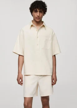 MANGO Koszule|Koszulki Polo*Koszula polo o luźnym kroju