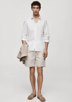 MANGO Koszule*Koszula regular fit z 100% bawełny