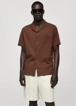 MANGO Koszule*Koszula regular fit z 100% bawełny