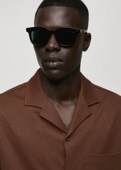 MANGO Koszule*Koszula regular fit z 100% bawełny