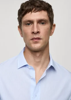 MANGO Koszule*Koszula regular fit z 100% bawełny w paski