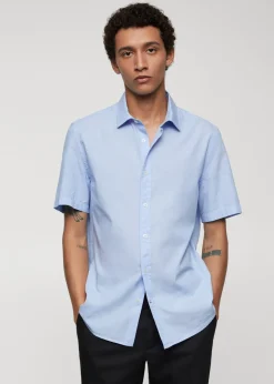 MANGO Koszule*Koszula regular fit z 100% bawełny