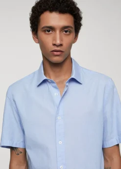MANGO Koszule*Koszula regular fit z 100% bawełny