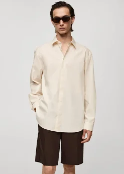 MANGO Koszule*Koszula regular fit z 100% bawełny