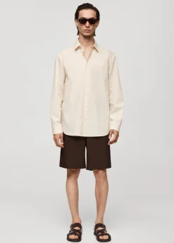 MANGO Koszule*Koszula regular fit z 100% bawełny