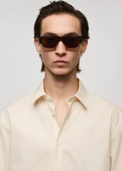 MANGO Koszule*Koszula regular fit z 100% bawełny