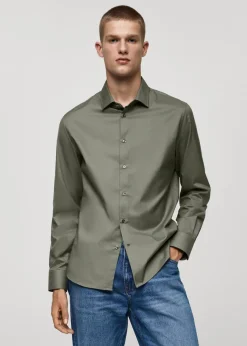 MANGO Koszule*Koszula regular fit z 100% bawełny