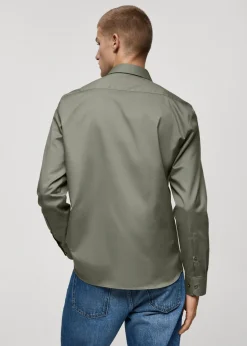 MANGO Koszule*Koszula regular fit z 100% bawełny