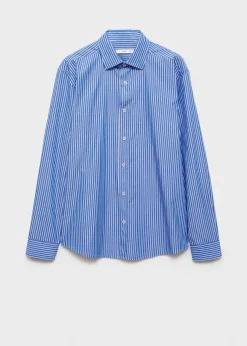 MANGO Koszule*Koszula regular fit z 100% bawełny w paski