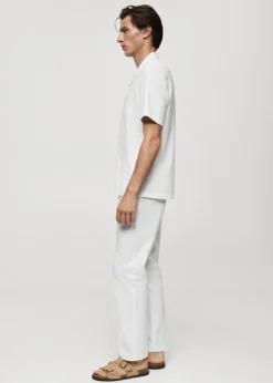 MANGO Koszule*Koszula regular fit z 100% kory bawełnianej