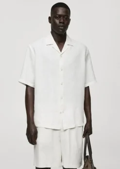 MANGO Koszule*Koszula regular fit z 100% lnu