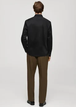 MANGO Koszule*Koszula regular fit z bawełny ze stretchem