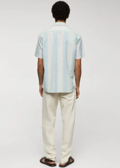 MANGO Koszule*Koszula regular fit z bawełny z nadrukiem