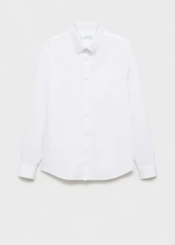 MANGO Koszule*Koszula regular fit z bawełnianej tkaniny oxford