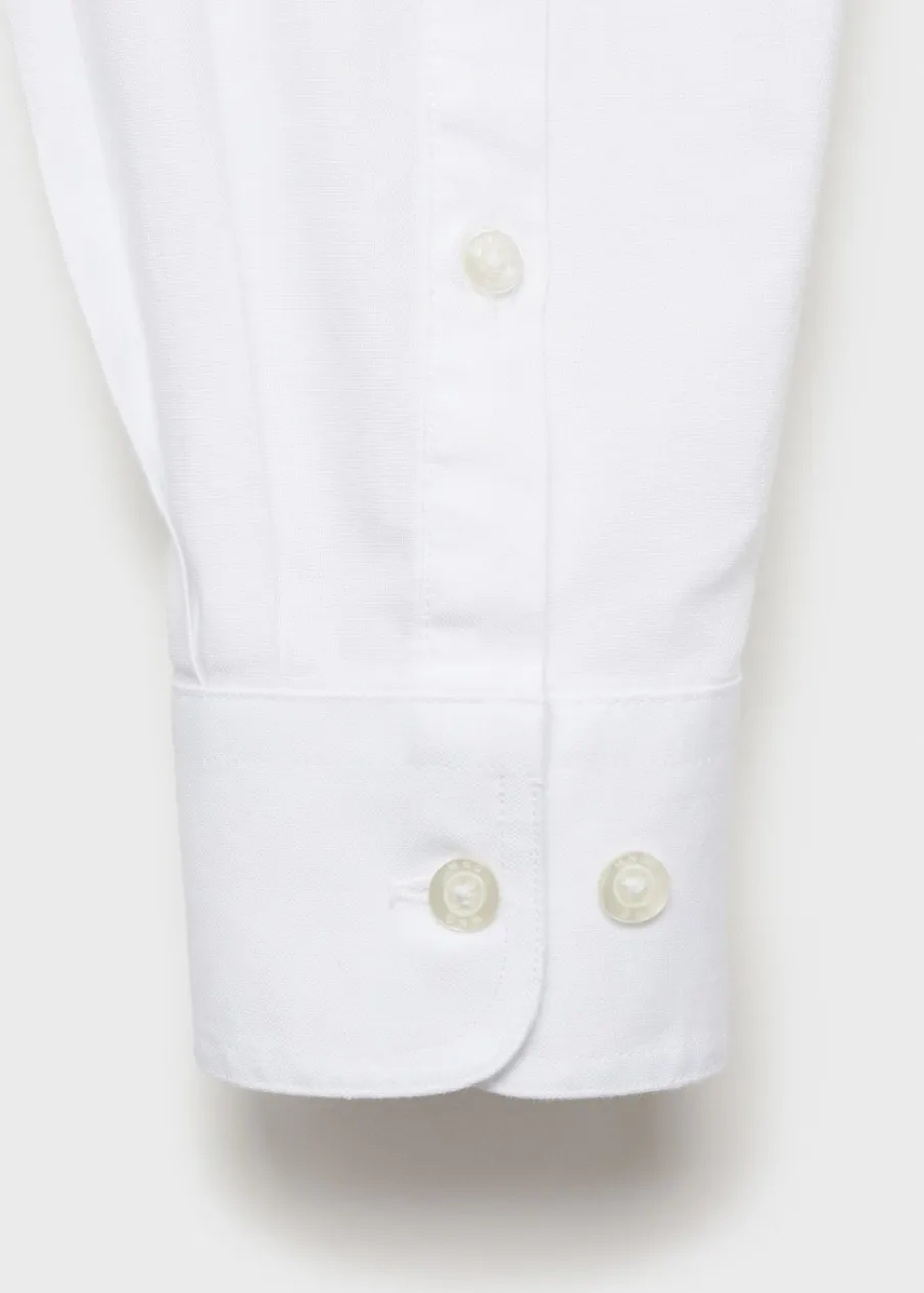 MANGO Koszule*Koszula regular fit z bawełnianej tkaniny oxford