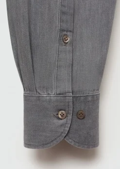 MANGO Koszule*Koszula regular fit z bawełnianego batystu