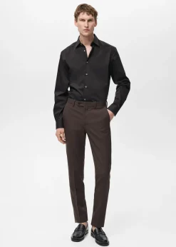 MANGO Koszule*Koszula regular fit z bawełny ze stretchem