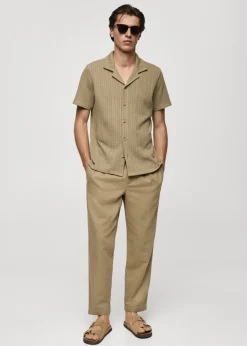 MANGO Koszule|Koszulki Polo*Koszula regular fit z dzianiny