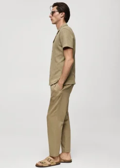 MANGO Koszule|Koszulki Polo*Koszula regular fit z dzianiny