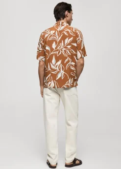 MANGO Koszule*Koszula regular fit z hawajskim nadrukiem