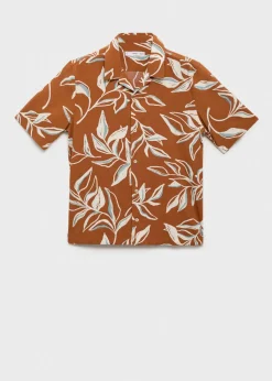 MANGO Koszule*Koszula regular fit z hawajskim nadrukiem