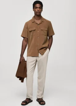 MANGO Koszule*Koszula regular fit z kieszeniami