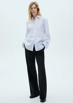 MANGO Koszule I Bluzki*Koszula regular fit z mieszanki bawełny i lyocellu